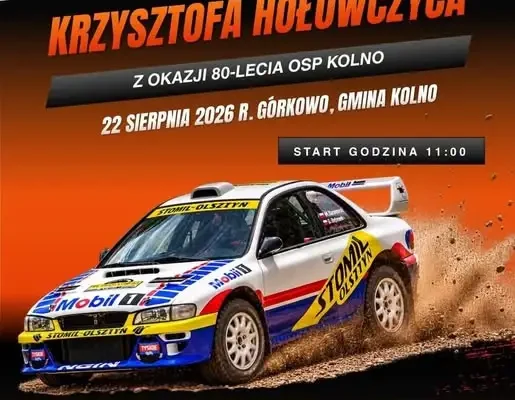 Piknik Strażacki z Krzysztofem Hołowczycem na 80-lecie OSP Kolno