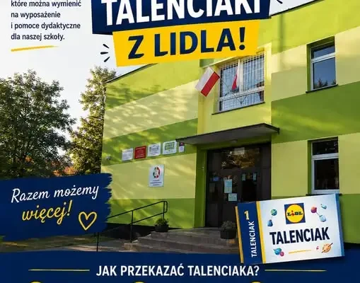 Szkoła zbiera Talenciaki z Lidla – każdy może pomóc!
