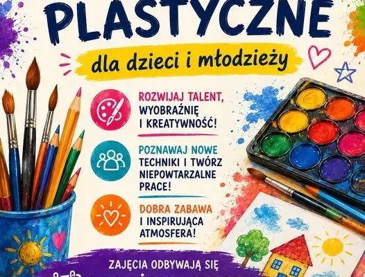 Zajęcia plastyczne w GOK Turośl – zapisy na nowy sezon