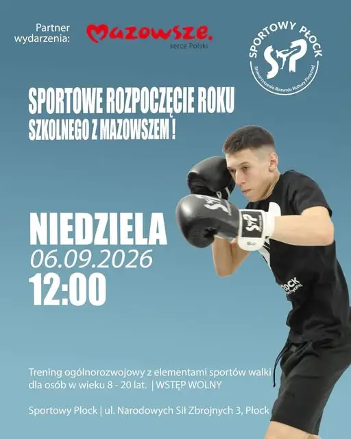Trening sportów walki w Płocku – start nowego roku szkolnego