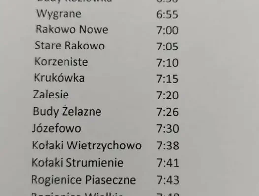 Awaria autokaru szkolnego – zmiany w dowozach uczniów