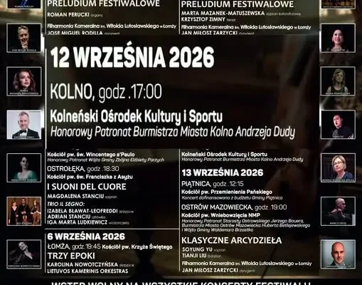 Koncert Sacrum et Musica w Kolnie już dziś – wstęp wolny