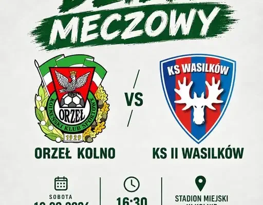 KS II Wasilków zagra dziś w Kolnie. 7. kolejka klasy okręgowej