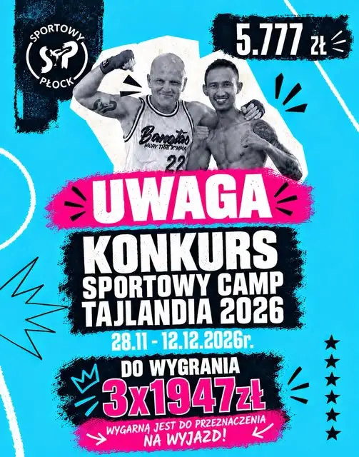 Konkurs: wygraj 1947 zł na sportowy wyjazd do Tajlandii