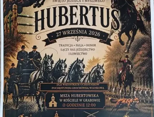 Hubertus w Gminie Grabowo – jutro msza i gonitwa za lisem
