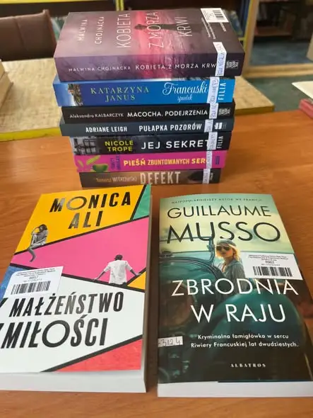 Nowości wydawnicze w Filii Bibliotecznej w Rogienicach Wielkich