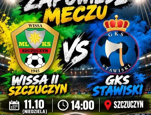 GKS Stawiski zagra w Szczuczynie z Wissą II. Cel: trzy punkty