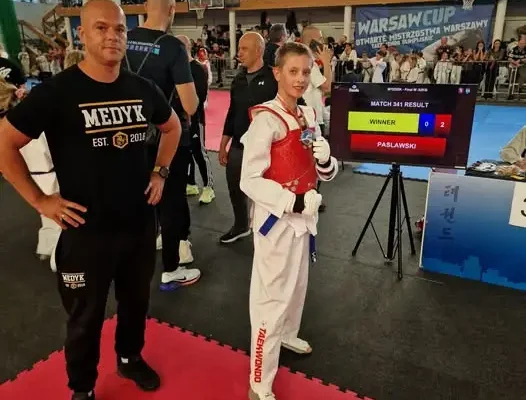 Marek Pasławski ze złotem na Warsaw Cup w taekwondo olimpijskim