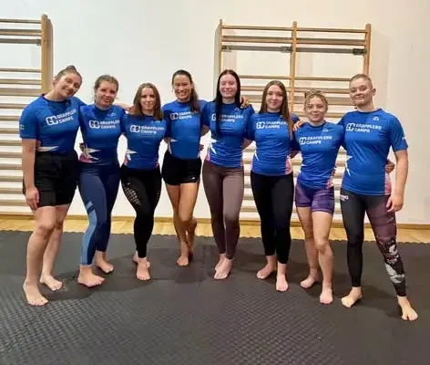 Maja Sobczyńska trenuje w Murzasichle przed Mistrzostwami Polski w BJJ