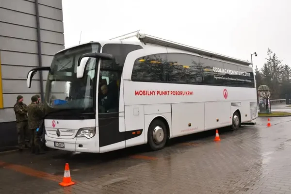 Kolno: krwiobus przy Urzędzie Miasta – oddaj krew i uratuj życie