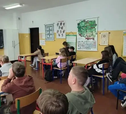 Jacek Łapiński spotkał się z młodzieżą z Leman i Łasy. Hasło: „Pasja to jest to!”
